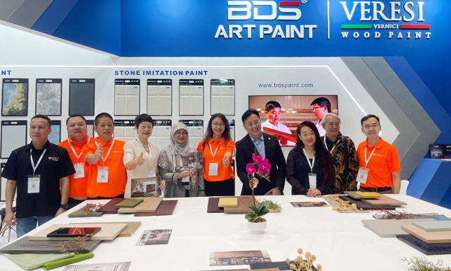 圓滿成功｜巴德士集團出海閃耀2025印尼涂料展，賦能東南亞產業升級，全球化戰略全面提速